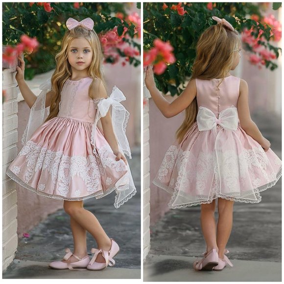 NWT Dollcake Pink Forever Friend Dress Lace - Picture 2 of 8